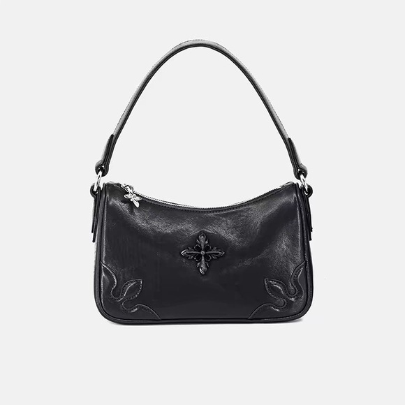 smfk Handbags - SMFK Compass Kitty Black Shoulder Bag